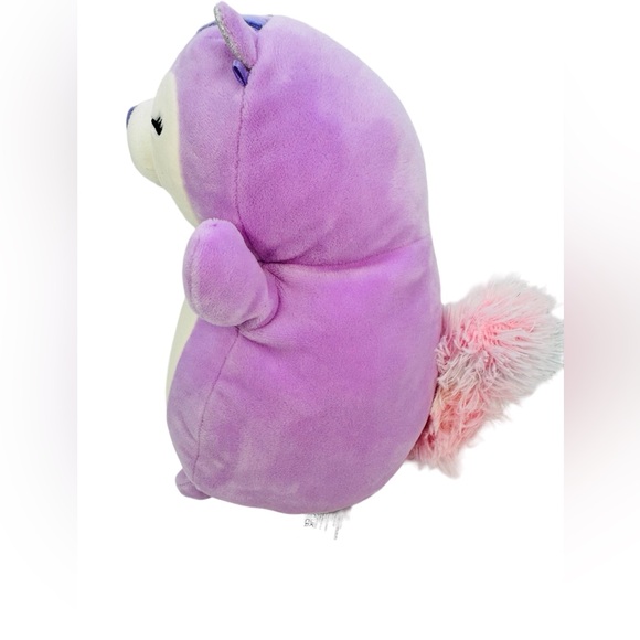 Squishmallow Sydnee the Squirrel 10" Hugmee Stuffed Plush Purple Kellytoy. - Picture 2 of 6